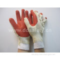 Red Rubber Coated Work Glove (DCL301)